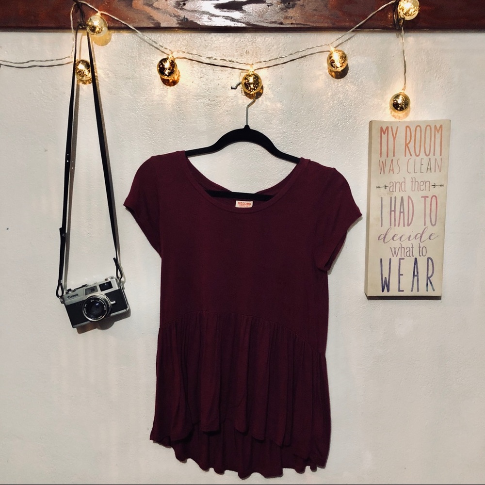 Peplum top
